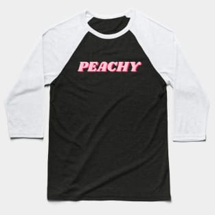 peachy Baseball T-Shirt